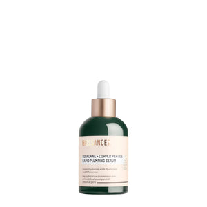 Suplement Biossance Squalane + Copper Peptide Rapid Plumping Serum - Face Serum for All Skin Types - Visibly Plumping + Firming Skin, Fine Lines + Wrinkles, VelvetGlow USA