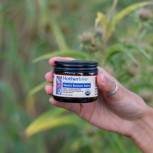 Motherlove Mom's Bottom Balm (1 oz) Organic Herbal Salve w/Witch Hazel for Bottoms During Pregnancy & Postpartum —Non-GMO Ointment MotherloveBuy Supplements Australia