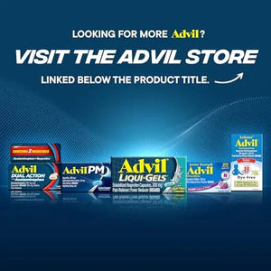 Advil Liqui-Gels Minis Pain Reliever and Fever Reducer, Pain Medicine for Adults with Ibuprofen 200mg for Pain Relief - 160 Liquid Filled Capsules AdvilBuy Supplements Australia