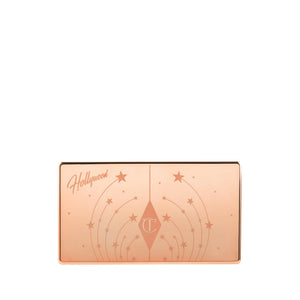 Suplement Charlotte Tilbury Mini Hollywood Blush & Glow Glide Palette, Powder Blush & Highlighter Compact, Face Makeup Duo, Travel Size Makeup Palette - Rich Terracotta Blush/Golden Sunset Highlighter - VelvetGlow USA