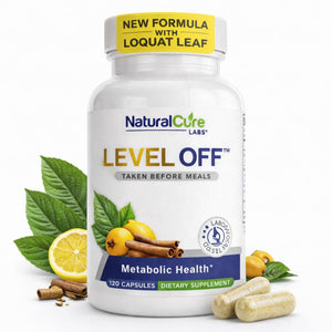 Level Off Glucose Support Supplement – After-Meal Support Formula for Healthy Post-Meal Glucose Response, Plant-Based Capsules for Metabolic Wellness, Vegan & Non-GMO – 120 Count (Pack of 1). Natural Cure Labs buy supplements Au