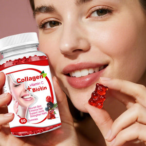Moxca Hydrolyzed Marine Collagen Gummies for Women | Vegan Collagen Support with Biotin, Vitamins C & E | Daily Beauty Supplement for Hair, Skin & Nails | Natural Fruit Flavor, Clean Formula Moxca buy supplements Au
