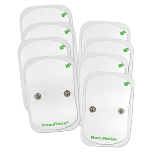 AccuRelief Wireless TENS Electrotherapy Pain Relief System Supply Kit (Packaging May Vary), Works with AccuRelief Wireless Remote Control TENS Device (ACRL-9000), 2 Pair (Pack of 1) AccuReliefBuy Supplements Australia