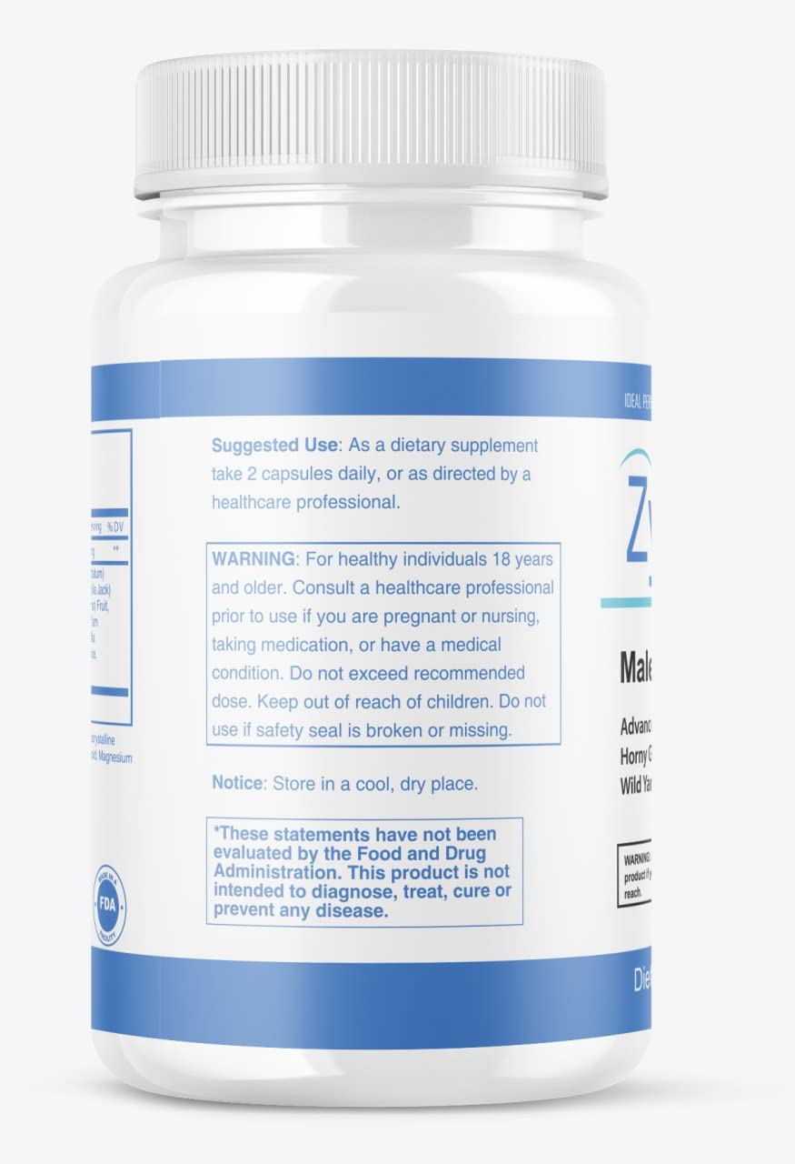 IDEAL PERFORMANCE Zydenafil Pills for Men (60 Capsules)