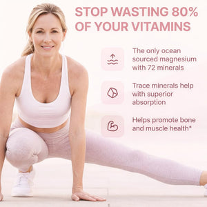 Magnesium Complex for Women – Spectrum 5-Form Magnesium Complex (500 mg), High Absorption Glycinate, Citrate, Oxide & Malate – Vegan, Non-GMO Supports Sleep, Energy, Hormone & Bone – 60 Capsules GlowTrue buy supplements Au