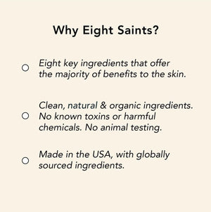 Eight Saints Retinol Facial Moisturizer Cream, For Firming Face, Neck & Eye Wrinkles and Lines, Deep Hydrating Lotion, Fragrance-Free, with Retinol, Hyaluronic Acid,