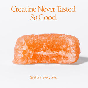 Create Creatine Monohydrate Gummies for Men & Women, Boost Focus, Strength, and Endurance, Anti-Melting Formula, Vegan, Gluten-Free, Non-GMO, 1.5g of Creatine per Gummy (Sour Peach) Create buy supplements Au