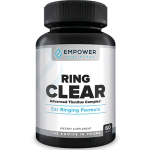Empower Health Labs Ring Clear All-Natural Ear Buzz Relief Formula for Lasting Relief from Incessant Ear Buzzing - 30-Day Supply Empower Health LabsBuy Supplements Australia