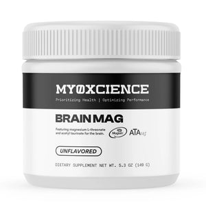 MYOXCIENCE Brain Mag | Magnesium L-Threonate Magtein & Magnesium Glycinate Powder (Unflavored) (60 Servings) MYOXCIENCE buy supplements Au