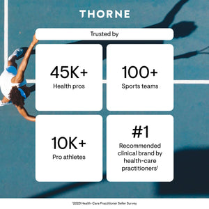 THORNE - Selenium - 200 mcg Selenium Supplement for Antioxidant Support - Supports Thyroid Health, Immune Function & Healthy Aging - Third-Party Certified - Gluten, Dairy & Soy-Free - 60 Capsules THORNE buy supplements Au