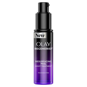 Suplement Olay Regenerist Chemical Peel for Face, Overnight Face Peel Mask, Anti-Aging Skin Care, Night Serum, For Fine Lines & Dark Spots, Fragrance-Free - VelvetGlow USA