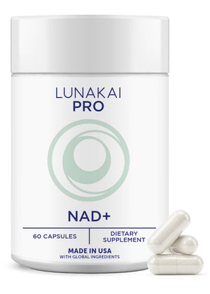Suplement Lunakai USA Made Dual-Pathway NAD+ Formula with NR & Resveratrol – Natural NAD Supplement for Women & Men – Healthy Aging 7 - VelvetGlow USA