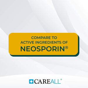 CareAll Triple Antibiotic Ointment 1.0 oz (4 Pack), First Aid Ointment for Minor Scrapes, Cuts, and Burns to Help Prevent Infection, Compare to The Active Ingredients of The Leading Brand CareAll buy supplements Au