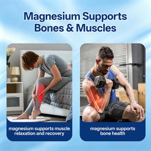 8 in 1 Magnesium Complex Capsules 1000mg for Women and Men - Highly Absorbable Magnesium Supplement Supports Muscle Relaxation Sleep & Energy | NSF Certified, GMP, Gluten Free, Vegan Oopeatol buy supplements Au
