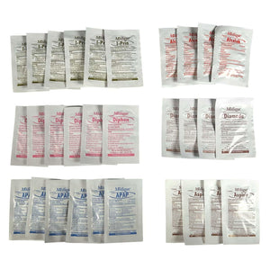 Rescue Essentials Medications Dose Pack–First Aid Refill Kit with Ibuprofen, Acetaminophen, Aspirin, Antihistamine, Anti-Diarrheal & Antacid– Compact Emergency Travel & IFAK Supply-1 Module (30 Doses) Rescue Essentials buy supplements Au