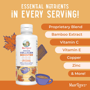 MaryRuth Organics Collagen Booster Liposomal, Sugar Free, Liquid Collagen Booster with Vitamin C, Vitamin E, Zinc, Copper & Silica, Skin Care & Joint Support Supplement, Vegan, Non-GMO, 7.6 Fl Oz MARYRUTH'S buy supplements Au