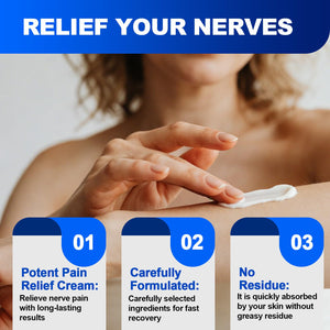 Neuropathy Nerve Relief Cream, Large 4 Oz, Nerve Savior for Neuropathy-Maximum Strength for Feet, Hands, Legs & Toes, Neuropathy Cream with Arnica, Vitamin B6, Aloe Vera & MSM, 120 ml TRPLKJEBuy Supplements Australia