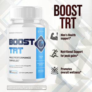 (2 Pack) Boost TRT Capsules, Official BoostTRT Capsules with All Natural Ingredients, Advanced Health & Wellness Support Formula with Max Strength Premium Active Lifestyle Vitamins (120 Capsules) Syvor buy supplements Au