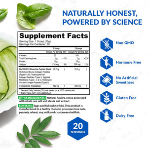 BioTrust Ageless Multi Collagen Peptides Powder – 5 Types (I, II, III, V, X) – Chocolate Collagen Powder for Women & Men – Hydrolyzed Protein – Grass Fed Beef, Fish, Chicken, Eggshell Membrane BioTrust buy supplements Au
