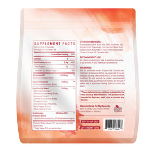 2000mg Liposomal Berberine Supplement Gummies | High Potency Berberine HCI Activates AMPK with Ceylon Cinnamon | Advanced Absorption | Zero Sugar Mixed-Berry | 120 Count Myrtaverde buy supplements Au