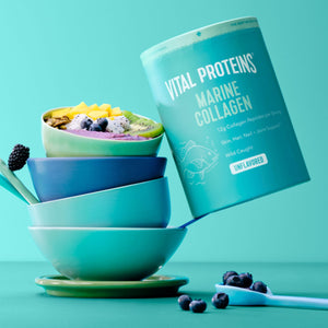 Vital Proteins Marine Collagen Peptides Powder Supplement for Skin Hair Nail Joint - Hydrolyzed Collagen - 12g per Serving - 7.8 oz Canister Vital Proteins buy supplements Au