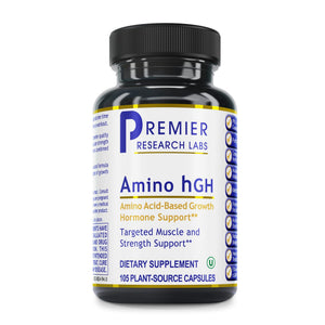Premier Research Labs Amino HGH - HGH Supplements for Men, HGH Supplements for Women, Amino Acids, L-Arginine, L-Lysine, HGH Enhancer, Support Human Growth Hormone and Muscle Growth - 105 Capsules Premier Research LabsBuy Supplements Australia