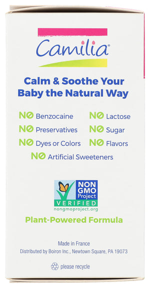 Boiron Camilia Teething Drops for Daytime and Nighttime Relief of Painful or Swollen Gums and Irritability in Babies - 30 Count Boiron buy supplements Au
