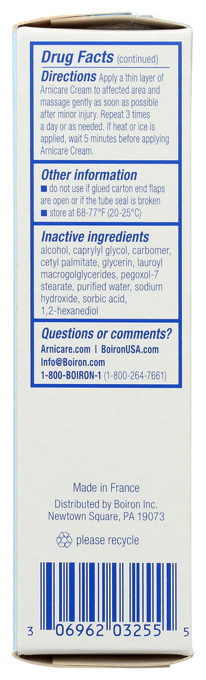 Boiron Arnicare Cream, Homeopathic Medicine for Pain Relief, 1.3 Ounce (Pack of 1) BoironBuy Supplements Australia
