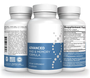 StarPass Labs Advanced Memory Formula Extreme Brain Booster, Brain Supplement for Memory, Focus and Mental Performance, Memory Vitamins for Better Brain Health 180 Capsules (3 Pack) StarPass LabsBuy Supplements Australia