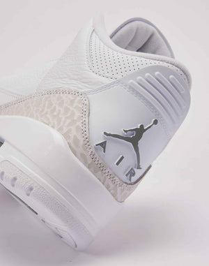 Air Jordan 3 Retro 'White/Metallic Silver'