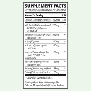 LifeSeasons Puri-T - Liver Cleanse & Detox Support Supplement - Resveratrol N-Acetyl Cysteine Milk Thistle Artichoke & Turmeric - Supports Tissue Regeneration & Healthy Bile - 60 Capsules (Pack of 2) LifeSeasons buy supplements Au