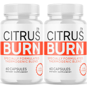 (2 Pack) Citrus Burn Capsules, Official CitrusBurn Pills with All Natural Ingredients, Advanced Citrus Burn for Optimal Health & Wellness Support with Premium Vitamins for Women & Men (120 Capsules) MJO buy supplements Au