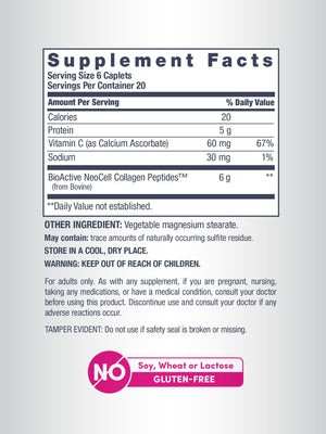 NeoCell Super Collagen with Vitamin C, 120ct Collagen Pills, Non-GMO, Grass Fed, Paleo Friendly, Gluten Free, Collagen Peptides Types 1 & 3 for Hair, Skin, Nails and Joints (Packaging May Vary) NeoCell buy supplements Au