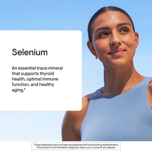 THORNE - Selenium - 200 mcg Selenium Supplement for Antioxidant Support - Supports Thyroid Health, Immune Function & Healthy Aging - Third-Party Certified - Gluten, Dairy & Soy-Free - 60 Capsules THORNE buy supplements Au