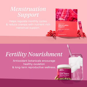 Mineral Moon Hormonal Support Bundle - Menstrual Supplement + Cycle Support - Aid Ovulation, Hormonal Balance & PMS Support - Reduce Period Cramps & Fatigue - Antioxidant Ovarian Support Vitamins Mineral Moon buy supplements Au