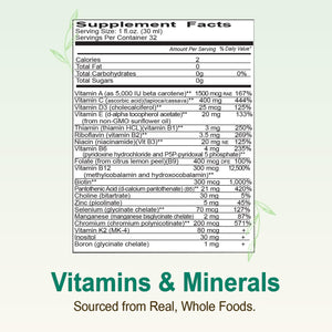 Vital Earth Minerals Super Multi – Liquid Multivitamins for Women, Men & Kids, Liquid Vitamins with Fulvic Acid for Better Absorption, MTHFR Support, 32 Oz + 1 Oz Cup Vital Earth MineralsBuy Supplements Australia