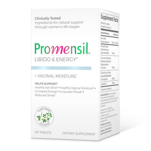 Promensil Libido & Energy - Libido Booster for Women, Sexual Health Support for Women with Low Estrogen, Fenugreek, Horny Goat Weed & Vitamins for Menopause, Clinically Proven - 30 Day Supply PromensilBuy Supplements Australia