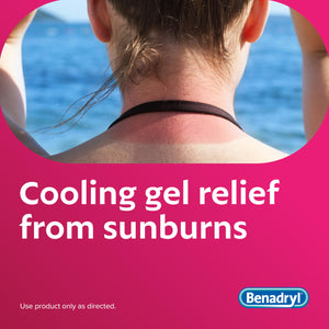 Benadryl Extra Strength Anti Itch Relief Gel, 2% Diphenhydramine HCl, Relief from Insect Bites, Sunburn & More, Great for Camping Essentials, 3.5 fl oz Benadryl buy supplements Au