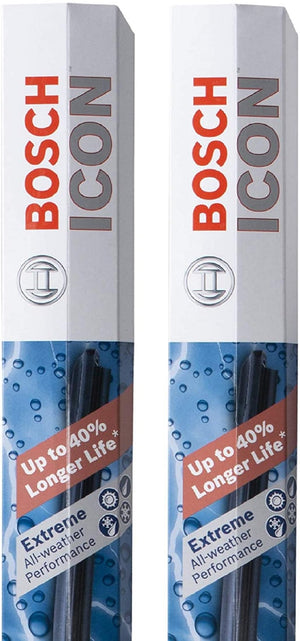 BOSCH 22A20A ICON Beam Wiper Blades - Driver and Passenger Side - Set of 2 Blades (22A & 20A) Bosch buy supplements Au