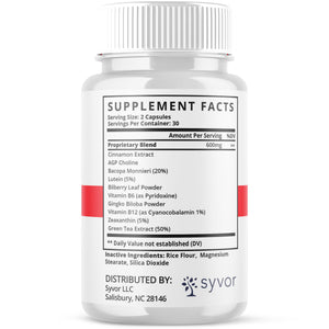 (2 Pack) Gluco Advance Capsules, Official GlucoAdvance Supplement Pills with All Natural Ingredients, Advanced Formula Supplement with Maximum Strength Support Vitamins for Women & Men (120 Capsules) SyvorBuy Supplements Australia