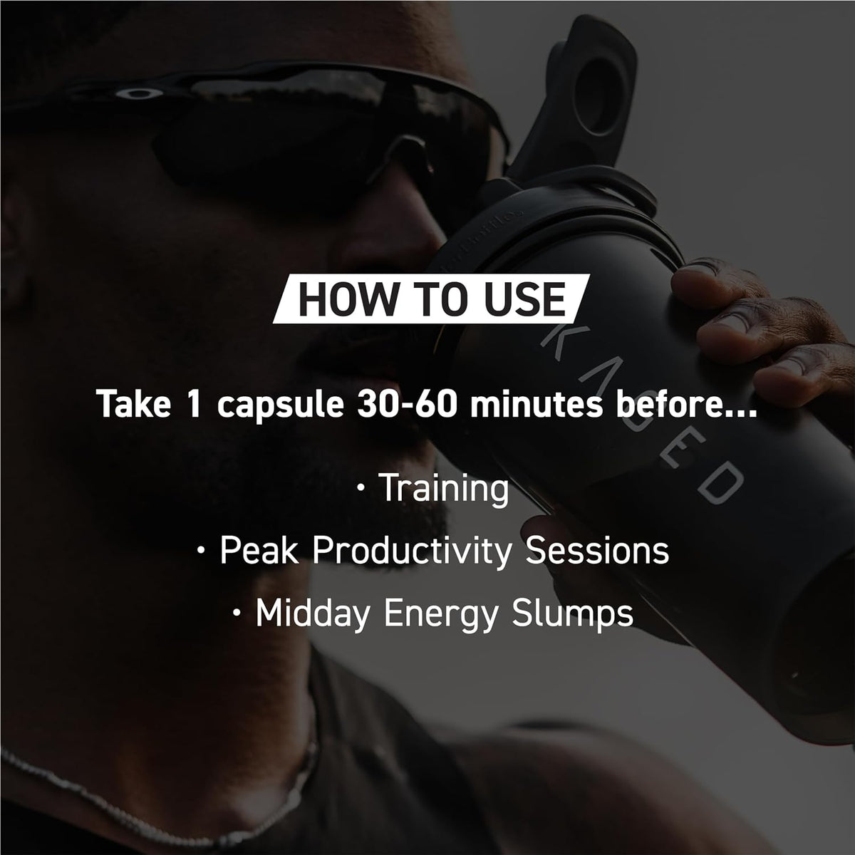Kaged Caffeine Pills | Unflavored | 100 mg PurCaf Caffeine | Energy Boost, Coffee Replacement Pills | No Jitters | Supplements for Men & Women | 100 Servings