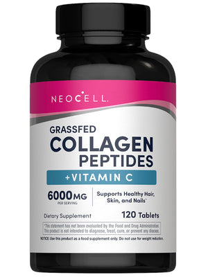 NeoCell Super Collagen with Vitamin C, 120ct Collagen Pills, Non-GMO, Grass Fed, Paleo Friendly, Gluten Free, Collagen Peptides Types 1 & 3 for Hair, Skin, Nails and Joints (Packaging May Vary) NeoCell buy supplements Au