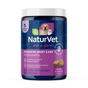 NaturVet ArthriSoothe-Gold Level 3 Advanced Joint Care for Dogs – Soft Chew Dog Supplement with Glucosamine, MSM, Chondroitin & Hyaluronic Acid – Wheat-Free Pet Supplements – 180 Ct. NaturVetBuy Supplements Australia
