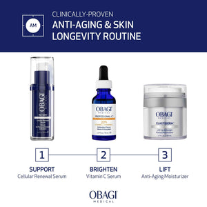 Obagi NU-GEN NAD+ Cellular Renewal Face Serum with Niacinamide & NMN – Clinically Proven Anti-Aging Serum Reduces Wrinkles & Dark Spots, Supports Collagen Production
