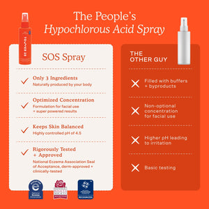 Tower 28 SOS Daily Rescue Facial Spray - Hypochlorous Acid Spray to Help Reduce Redness, Calm Irritation + Alleviate Flare-Ups - Purifying Travel Size Face Toner - Everyday Skin Care Essential (1 oz) Tower 28Buy Supplements Australia