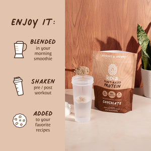 Koia Plant Based Protein Powder, Chocolate, 20g Protein, 3g Sugar, 6g Prebiotic Fiber, Pre & Post Workout, 21 Vitamins & Minerals, No Seed Oils, Dairy-Free, Gluten-Free, Non-GMO, 20 Servings, 30.3 Oz Koia buy supplements Au