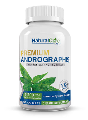 Natural Cure Labs Premium Andrographis Paniculata Extract 1,200mg – 100mg Standardized Andrographolides – Vegan Immune & Digestive Support Capsules – Non-GMO, Gluten-Free, Herbal Dietary Supplement Natural Cure Labs buy supplements Au