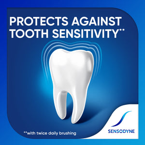 Suplement Sensodyne Repair and Protect Whitening Toothpaste, Toothpaste for Sensitive Teeth and Cavity Prevention, 3.4 oz (Pack of 2) - VelvetGlow USA