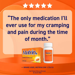 Motrin IB Ibuprofen 200mg Tablets, Ibuprofen Pain & Fever Reliever for Headache, Backache, Muscular Aches, Menstrual Pain & Minor Arthritis Pain, Over-The-Counter NSAID Medicine, 225 ct Motrin buy supplements Au
