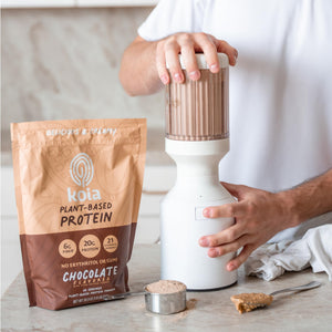 Koia Plant Based Protein Powder, Chocolate, 20g Protein, 3g Sugar, 6g Prebiotic Fiber, Pre & Post Workout, 21 Vitamins & Minerals, No Seed Oils, Dairy-Free, Gluten-Free, Non-GMO, 20 Servings, 30.3 Oz Koia buy supplements Au